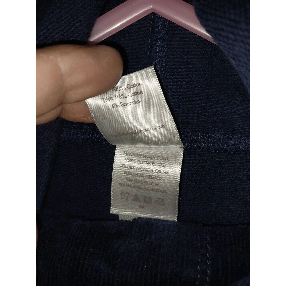Hanna Andersson Boys 2T 85 cm Blue Hoodie And Pull On Corduroy Pants